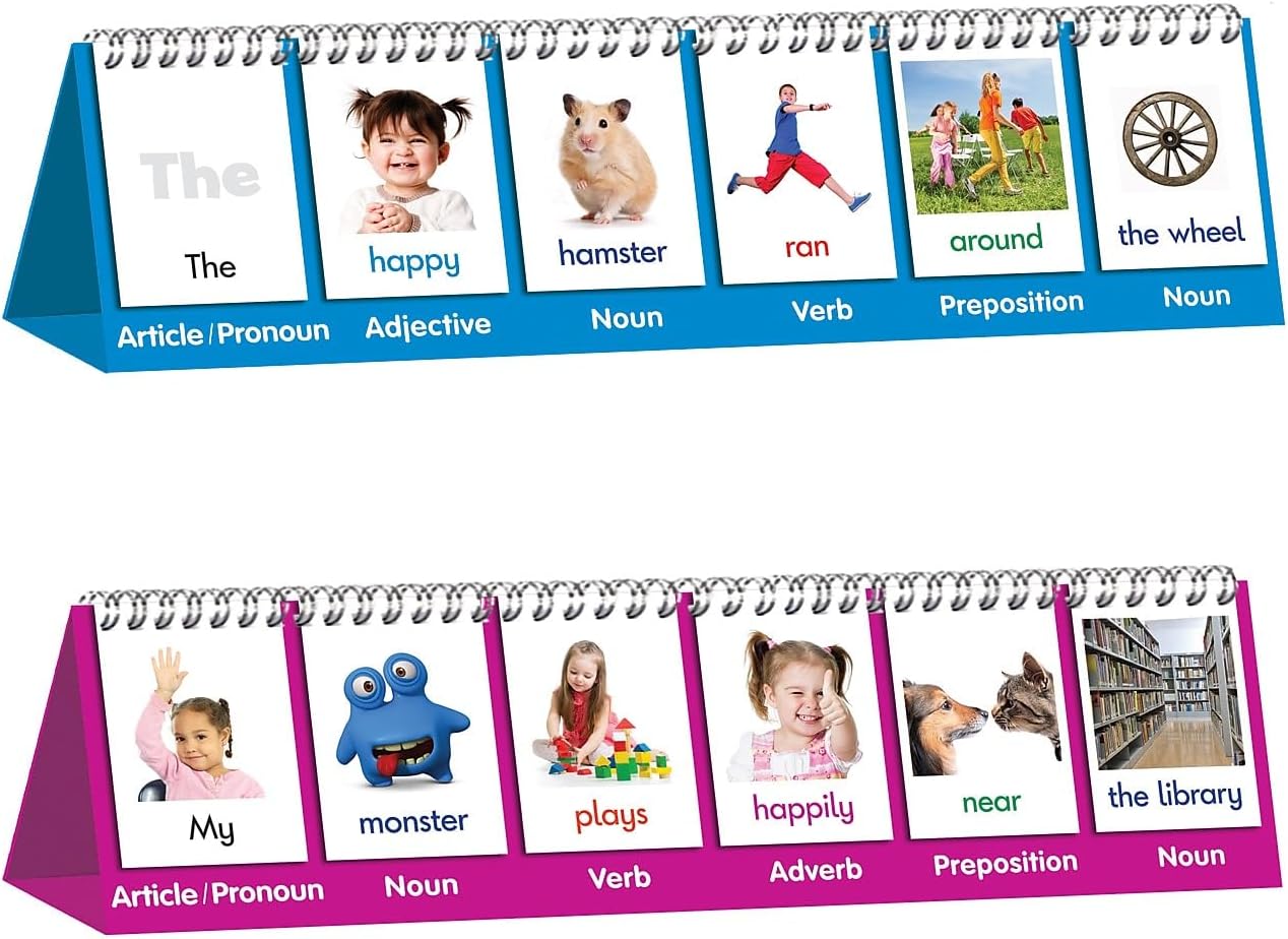 Part of Speech Flips Educational Action Games