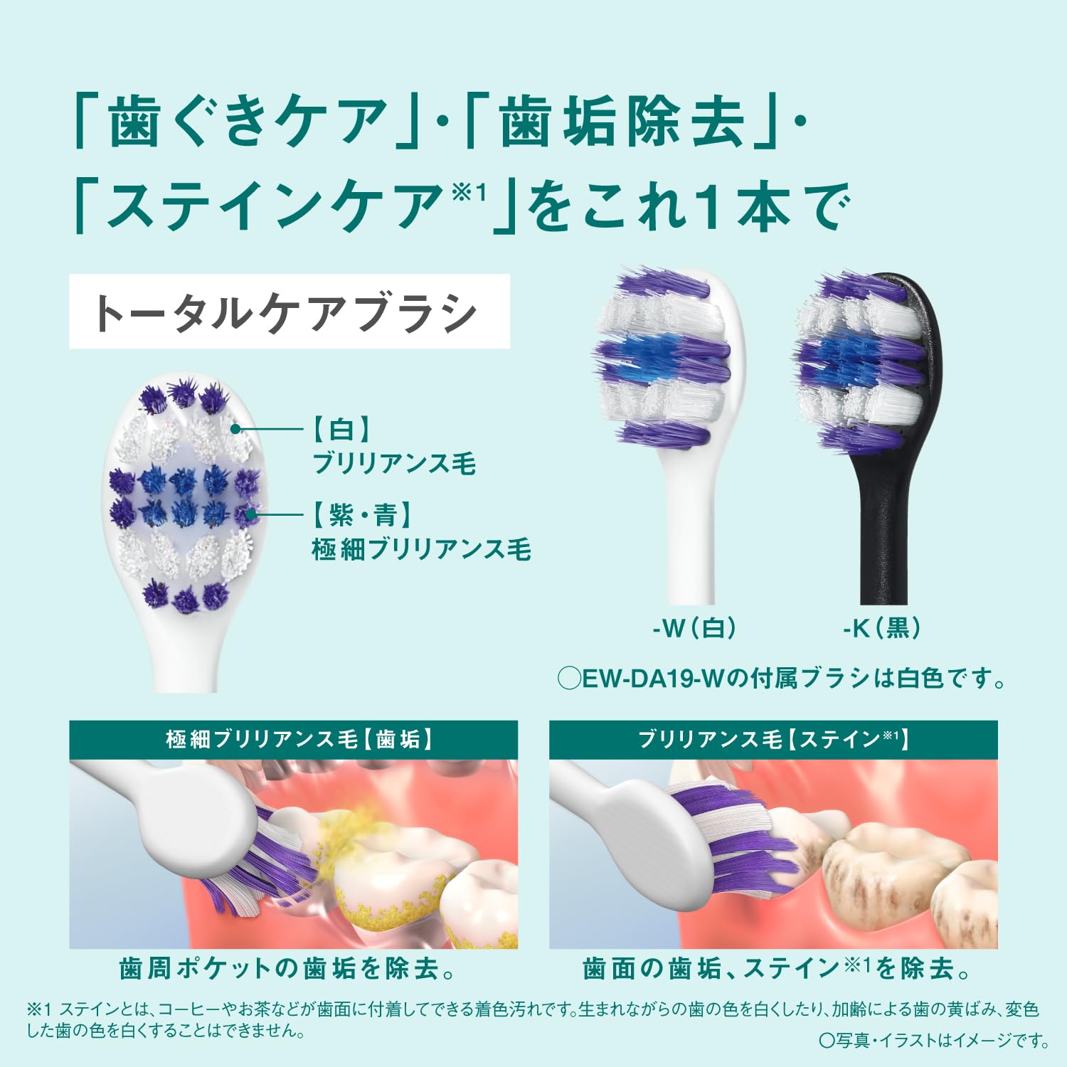 Amazon.co.jp: パナソニック ドルツ 音波振動ハブラシ 電動歯ブラシ