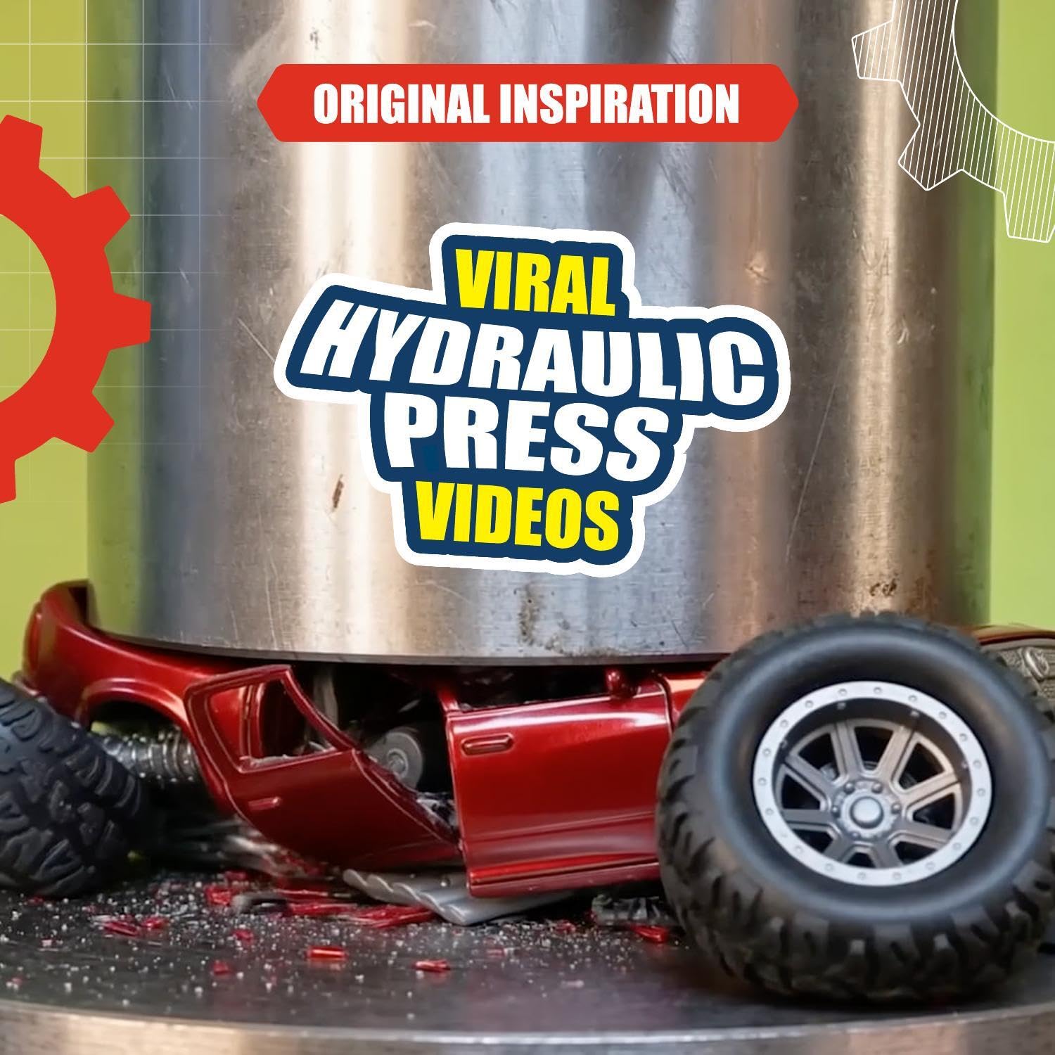 CRUNCH LABS by Mark Rober – der Zerquetscher: Zerschmettern, zerdrücken, zerquetschen und aufplatzen Lassen, vervielfache Deine Kraft, Wissenschaft mit Wow-Effekt, quetschen, filmen, teilen