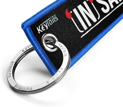 Miniatura 3 de KEYTAILS Llaveros, etiqueta de llave de alta calidad para motocicleta, automóvil, scooter, ATV, UTV llave de locura