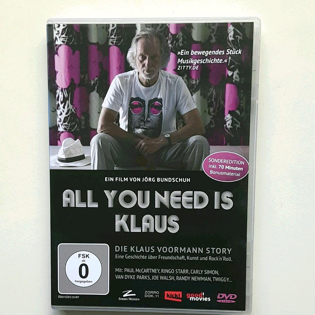 クラウス・フォアマン　ALL YOU NEED IS KLAUS (DVD) クラウス・フォアマン ALL YOU NEED IS KLAUS (DVD) Amazon.co