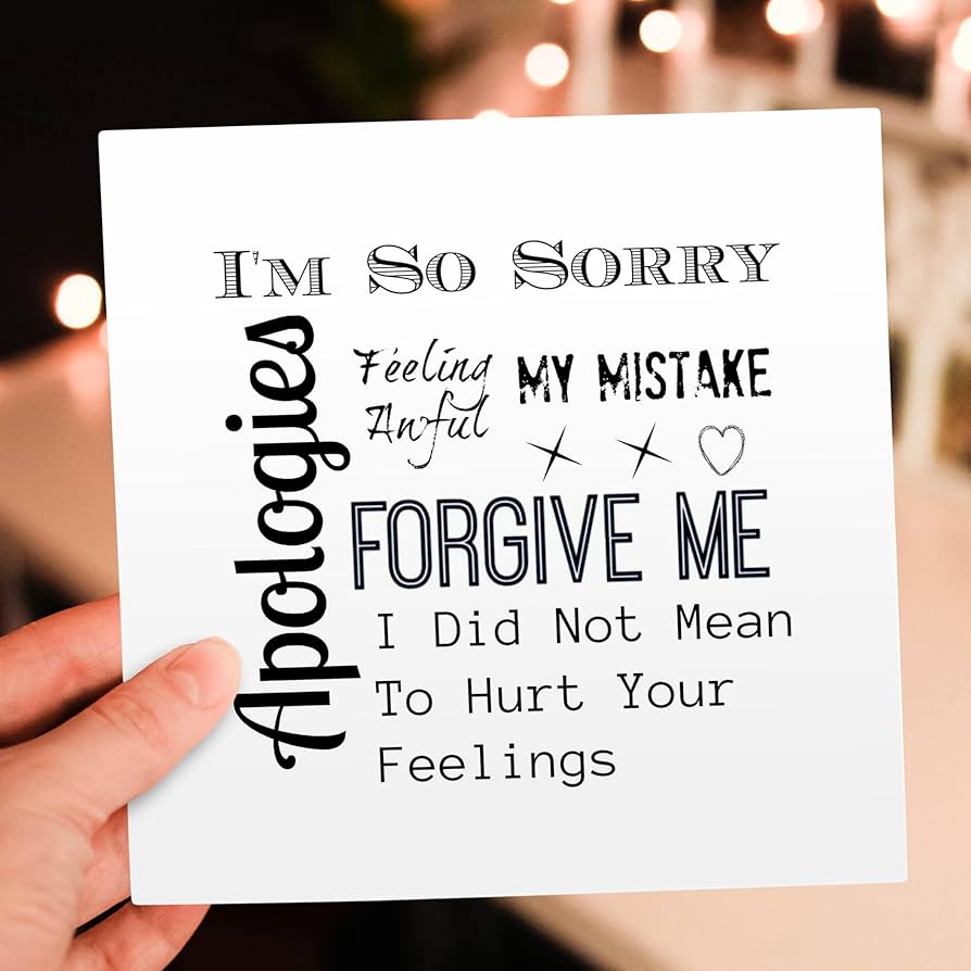 Im Sorry For Hurting Your Feelings 140 Thoughtful Sorry Messages For