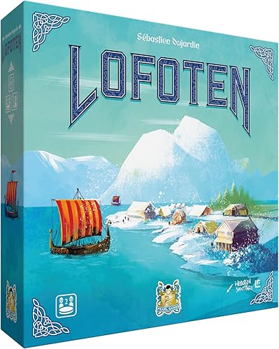 Miniatura 1 de Juego de mesa Lofoten  Juego de estrategia temática vikinga  Juego de gestión de manos  Juego competitivo de dos jugadores para niños y adultos  A
