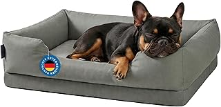 Zedelmaier Orthopädisches Hundebett für Hunde & Katze, Dog Bed - 76×56×21cm, Dickes & waschbares Hundekissen, ergonomisches Hundebetten mit abnehmbarem Bezug, kratzfestes & wasserdichtes Hundekorb