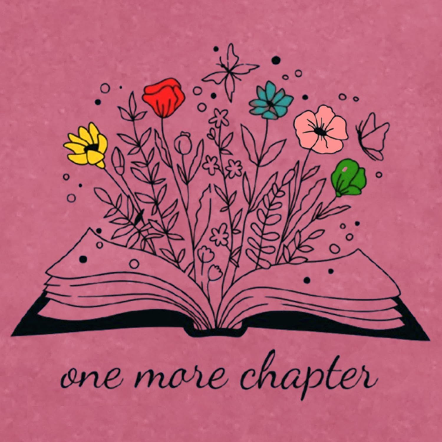 Book Shirts for Women Wildflowers Reading T-Shirt Book Lover Bookworm Tshirt Librarian Tee Top - Image 6