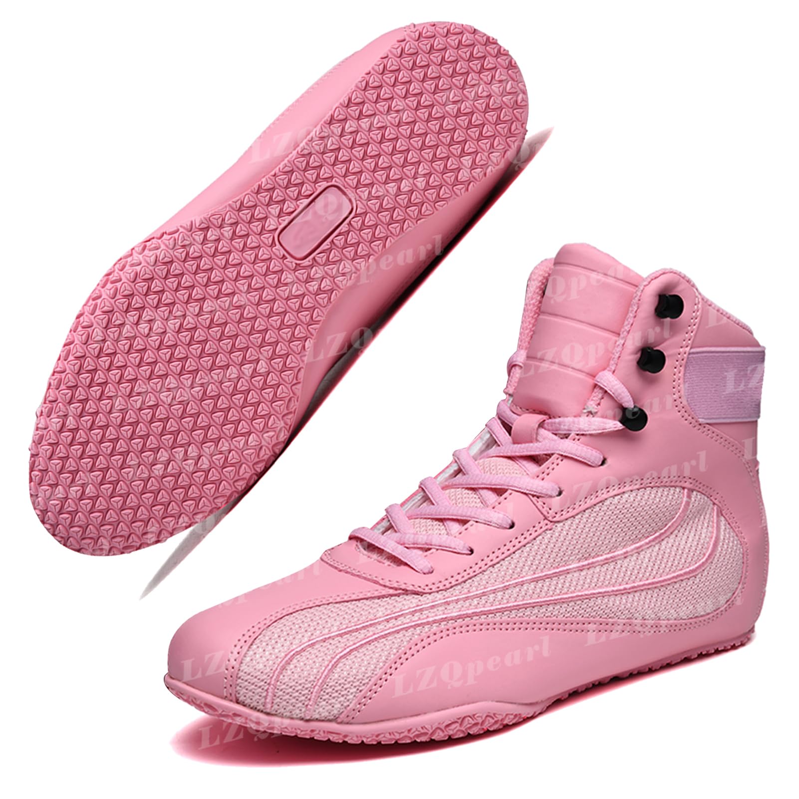 Unisex Botas Boxeo, Hombres Mujeres Calzado De Lucha Cómodo, Zapatillas Sneakers Muay Thai Kickboxing Sparring Boxers, Zapatos De Artes Marciales para Niños, Jóvenes Y Adultos