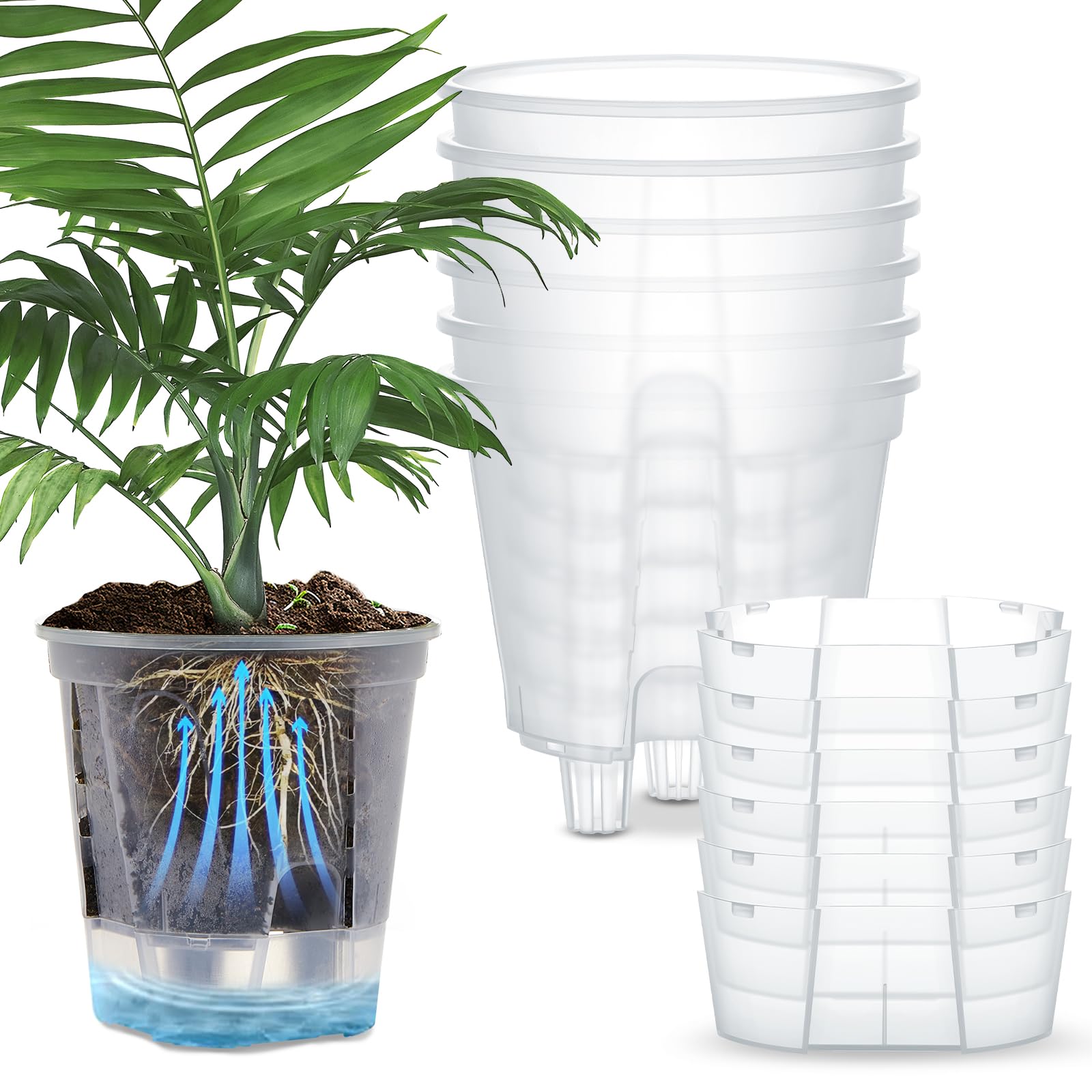 Wonderjune Self Watering Pots