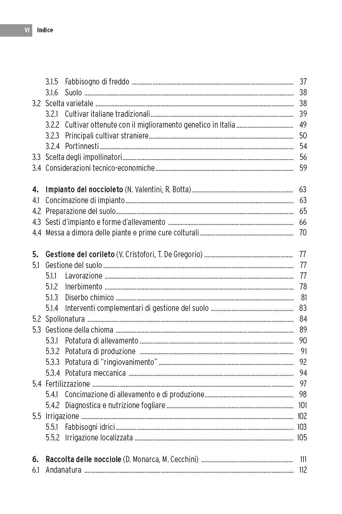 Il nocciolo. Progettazione e coltivazione del corileto