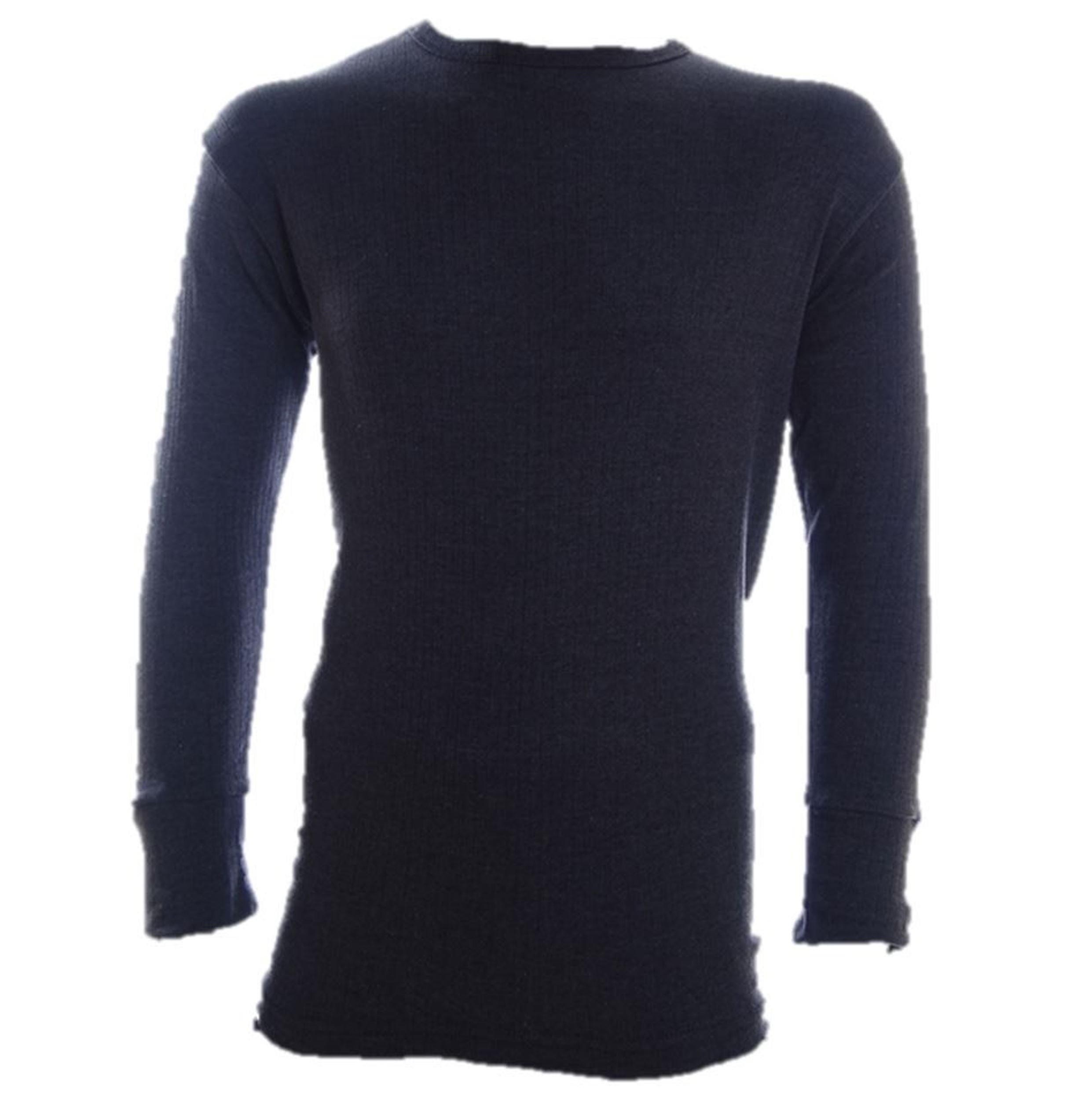Undercover Men's Grey Lingerie Ltd 2Pk Long Sleeve Thermal Vest Small