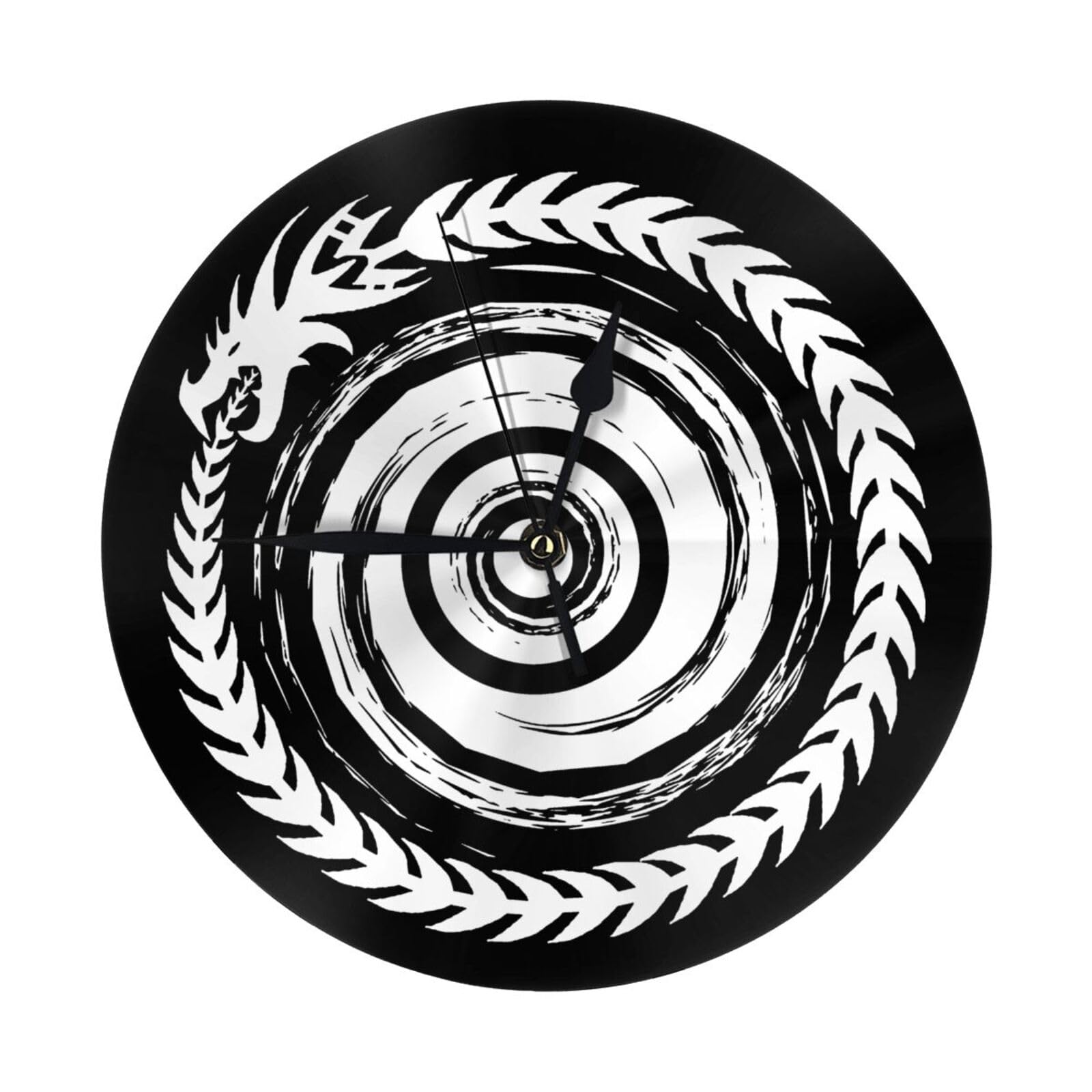 Amazon.com: WOLEN Snake Symbol of Ouroboros Wall Clock Office