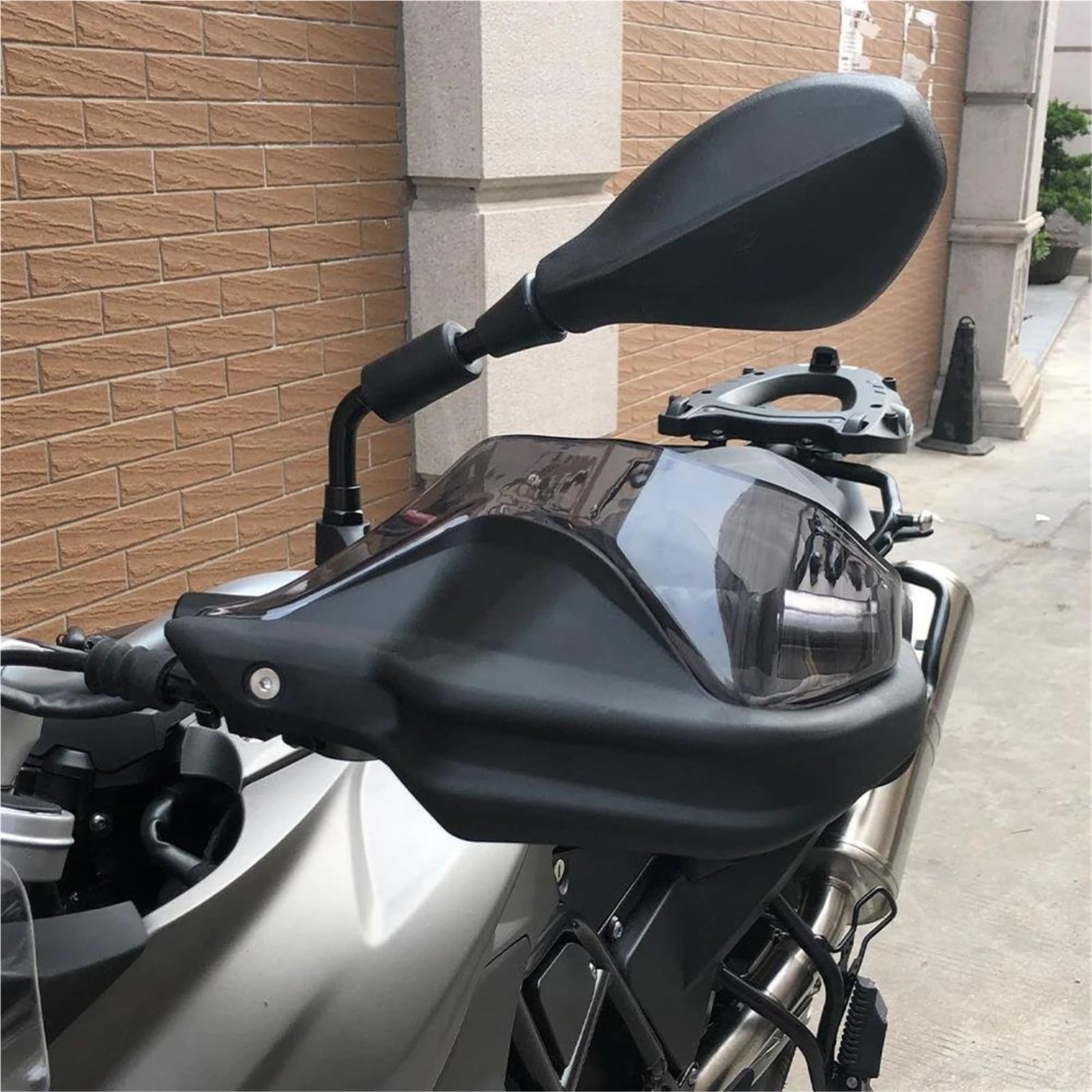 Protezioni Paramani Per Manubrio Moto Per BMW R1250GS Adventure R1200GS LC R 1200 GS 1250 Adv R1250 R1200 Protezione Estensione Scudo Manubrio Parabrezza(BLU)
