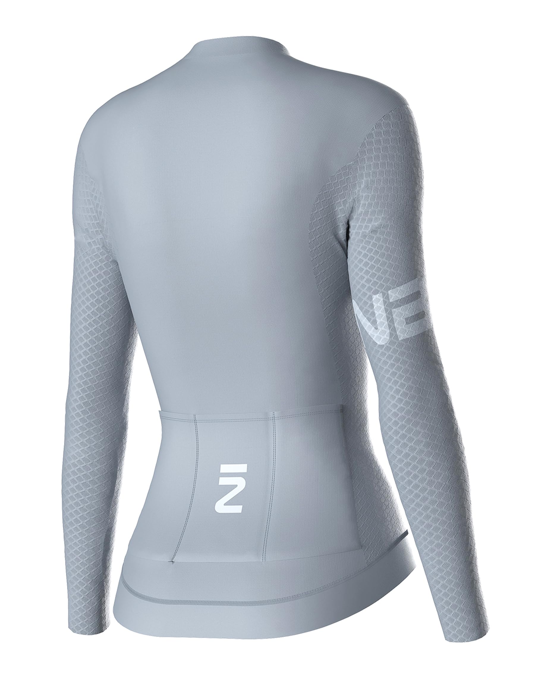 INBIKE Fahrradtrikot Damen Lang Leicht und Atmungsaktiv Lange Fahrradbekleidung Lila Grau Blau Optional MZ050