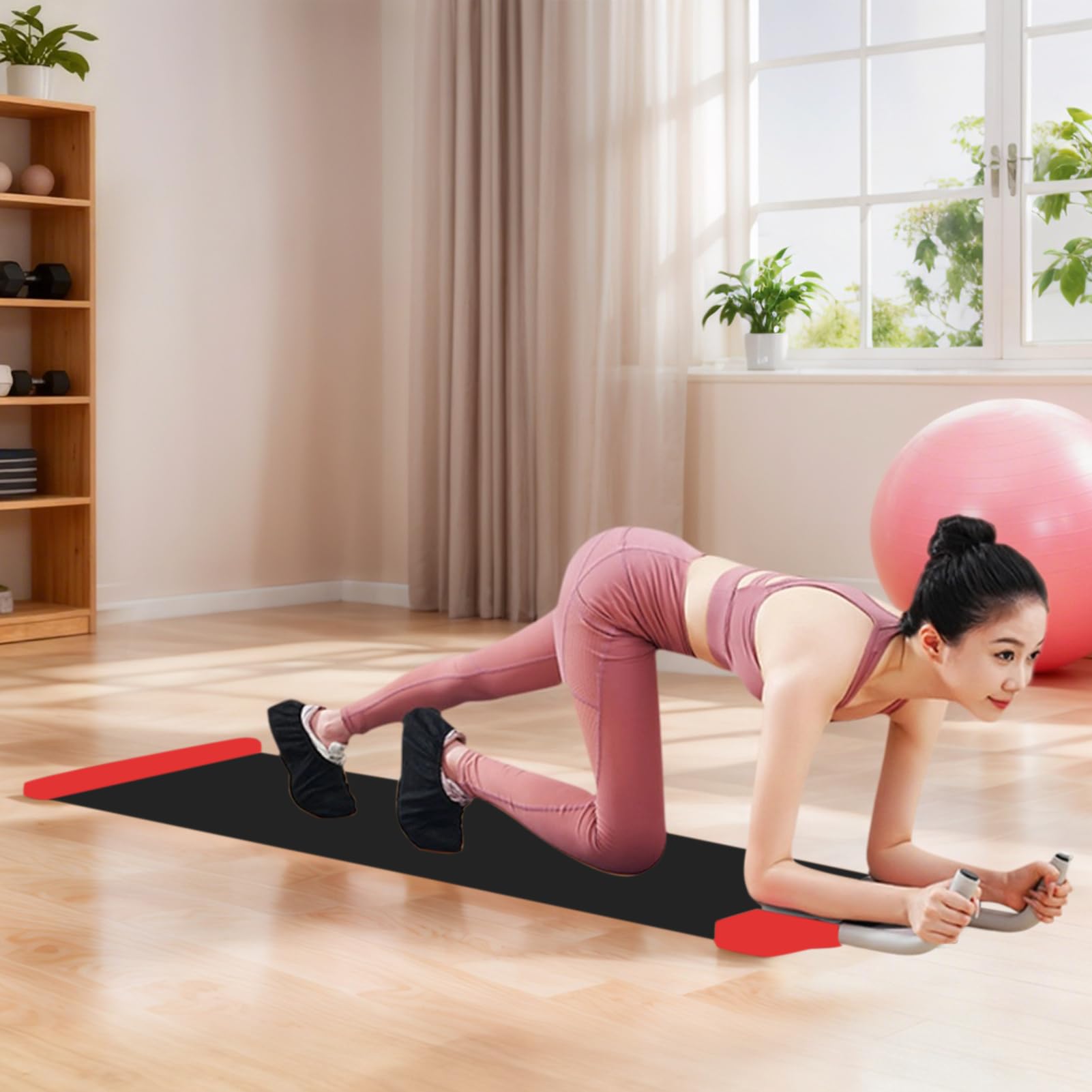 Balance Board für Gleichgewichtstraining Kompaktes Trainingsgerät | Indoor Sport Fitness Gleitgerät Für Heimfitness Innenbereich Training Und Workout Enthusiasten Und Trainin