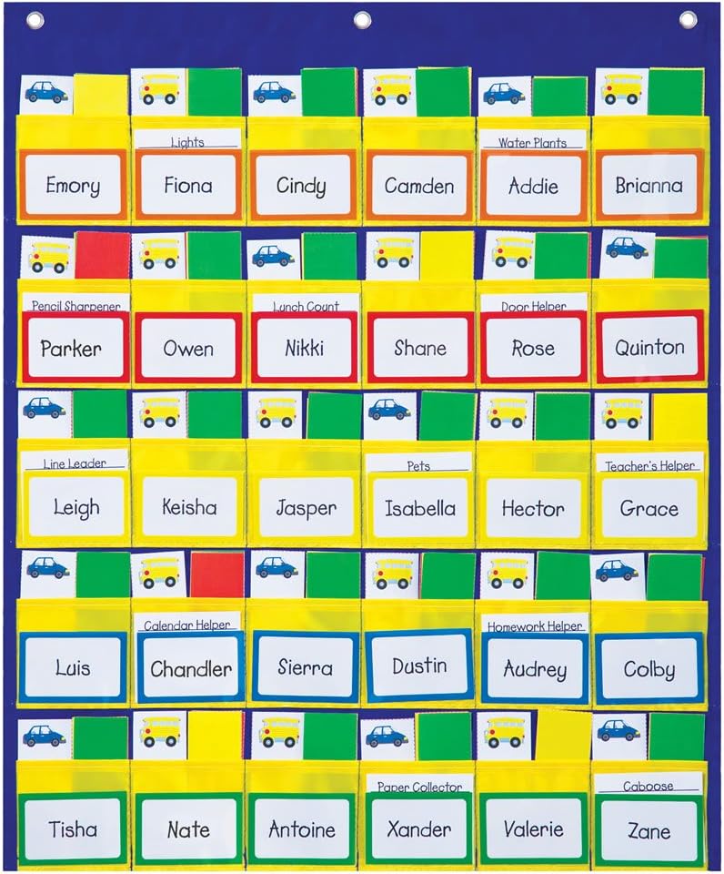 Carson Dellosa Education Classroom Management Pocket Chart (158040)