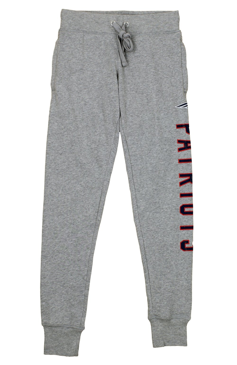 NFL Junior Women's Boyfriend Lounge Jogger, Multiple Teams (New England Patriots, Large (11-13))