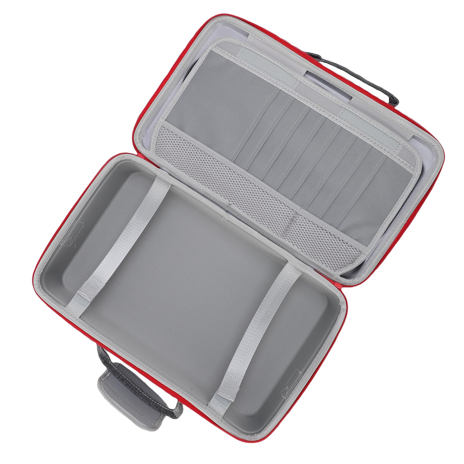 KIMISS Custodia Rigida per Console SLIM - Custodia Protettiva per Controller, Cuffie, Cavi USB (GREY)