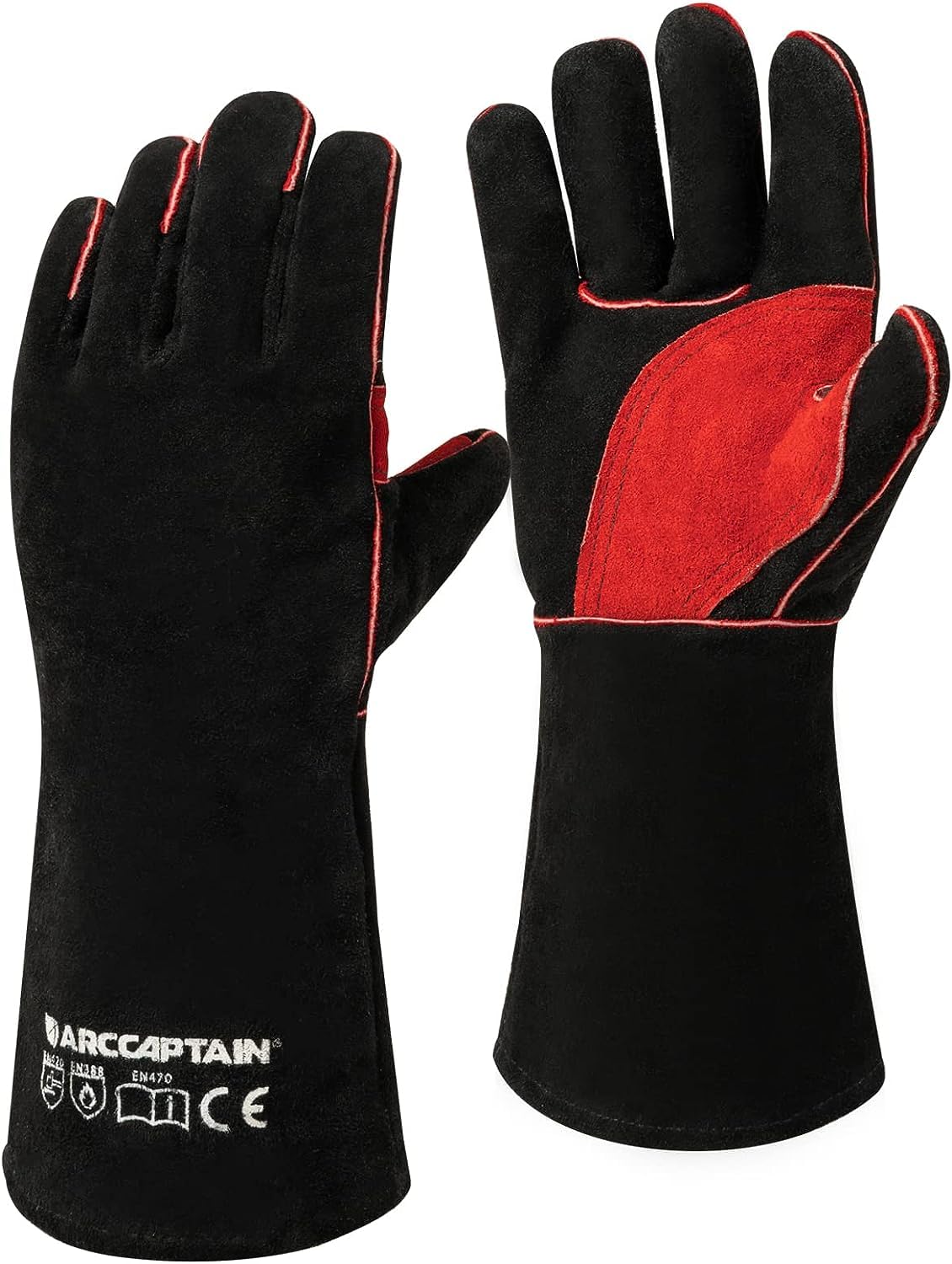 ARCCAPTAIN Tig Welding Gloves Premium Goatskin Grain Leather, Dexterity, Comfort, Duralble Tig Gloves for Work Protection (B0CNRZGX9Z) Amazon Price History, Amazon Price Tracker