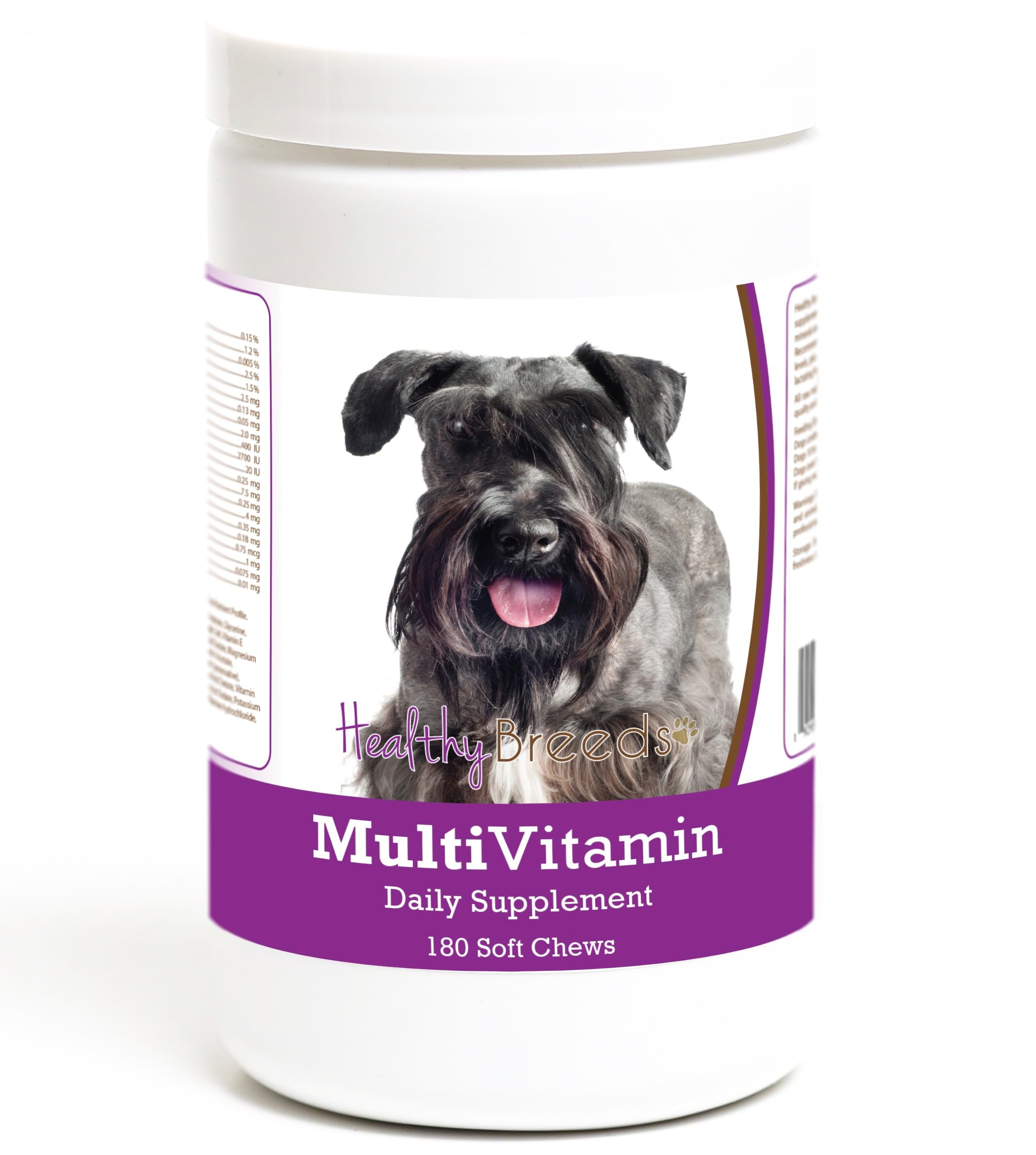 Healthy Breeds Cesky Terrier Multivitamin Soft Chew for Dogs 180 Count