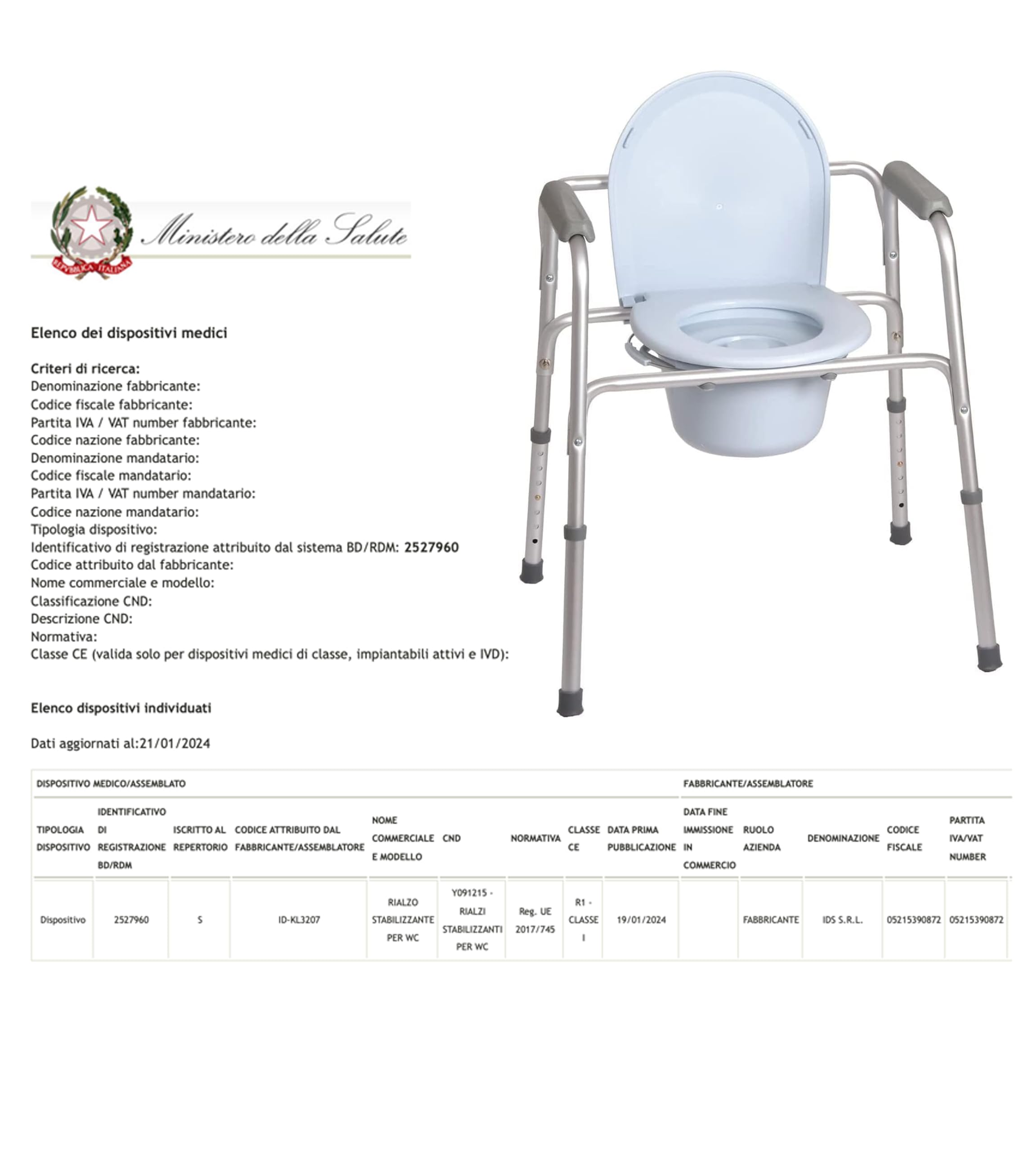 App Life Sedia WC Comoda 5 Funzioni in 1 Multifunzione Rialzo Water - Supporto per Water - Sedile per Doccia Anziani, Argento