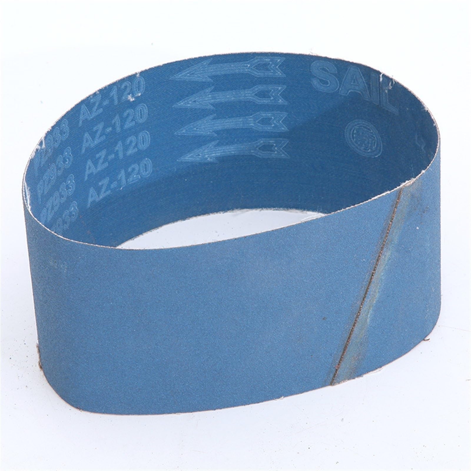 Pasy szlifierskie, akcesoria do szlifierek taśmowych, 10 sztuk/zestaw 610x100mm 40#-400# zestaw pasów szlifierskich 24 "x 3.9" niebieski cyrkon korund pasy ścierne do narzędzi do szlifierki taśmowej