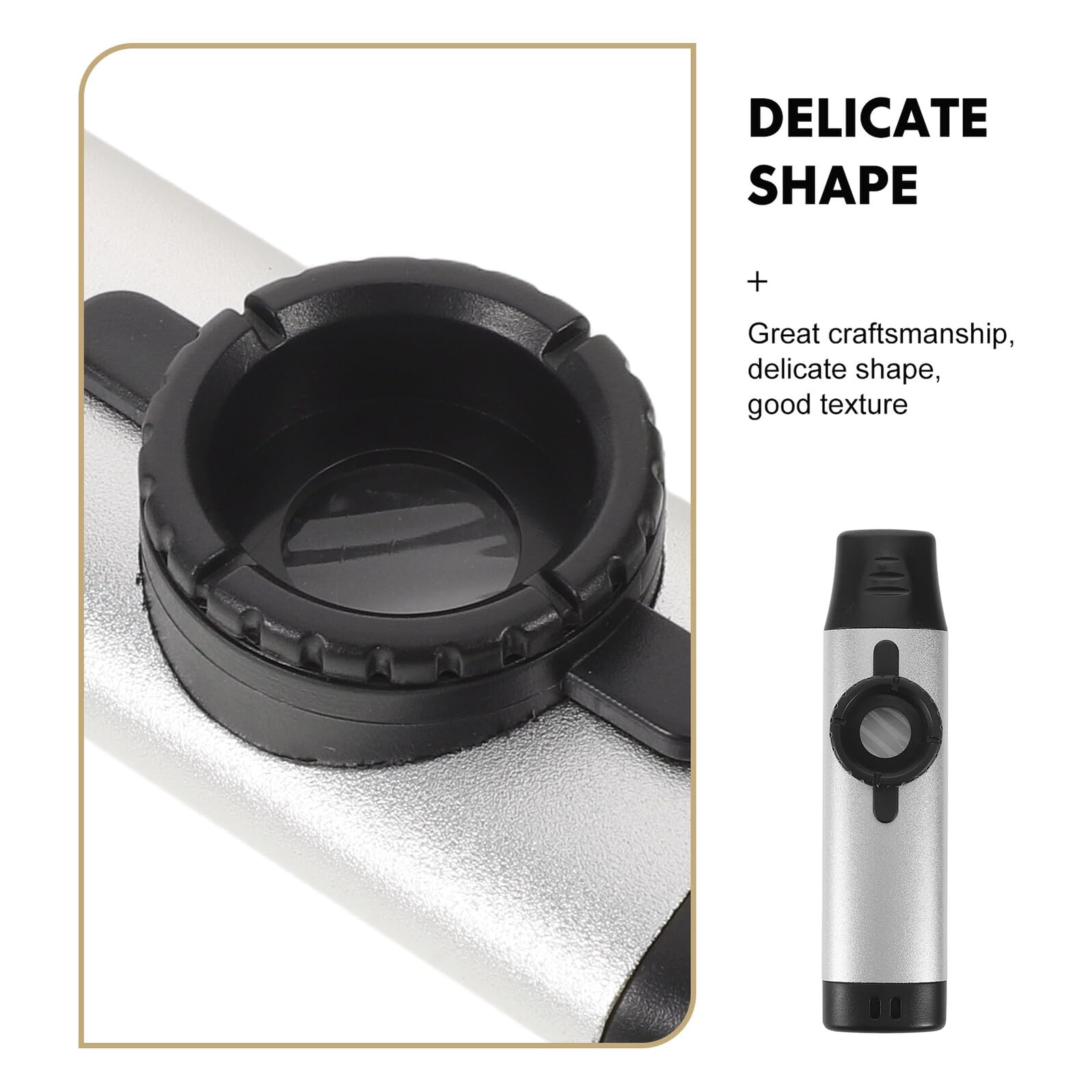 Kazoo de Metal Electrónico Dk-83 Plateado Instrumento Musical Portátil para Principiantes Compacto y Fácil de Tocar Adecuado para Fiestas y Práctica Casa