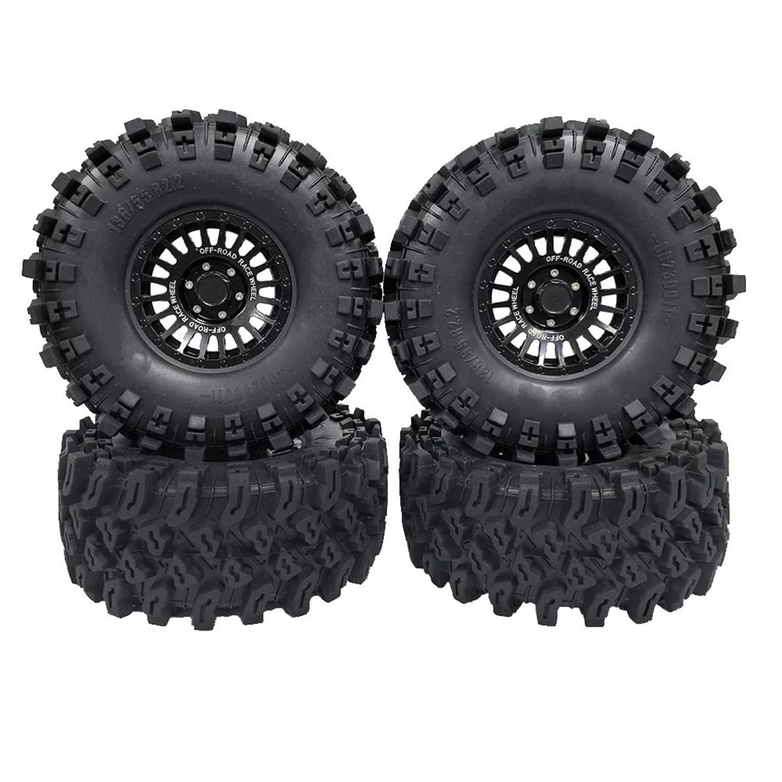 Pneumatici Ruote Alluminio 136Mm Per Traxxas Per TRX4 D90 1/10 Rc RC