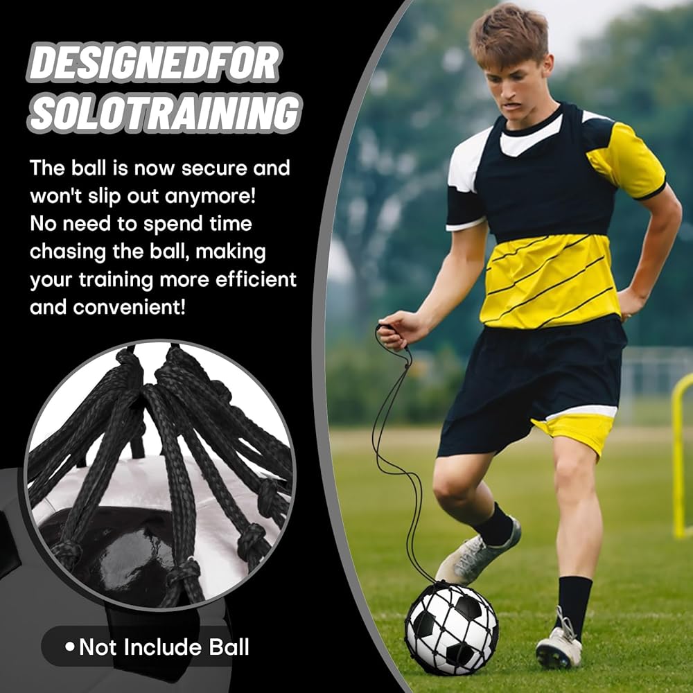 Soccer Kick Trainer 2 Psc with Return Net - Football Australia | Ubuy