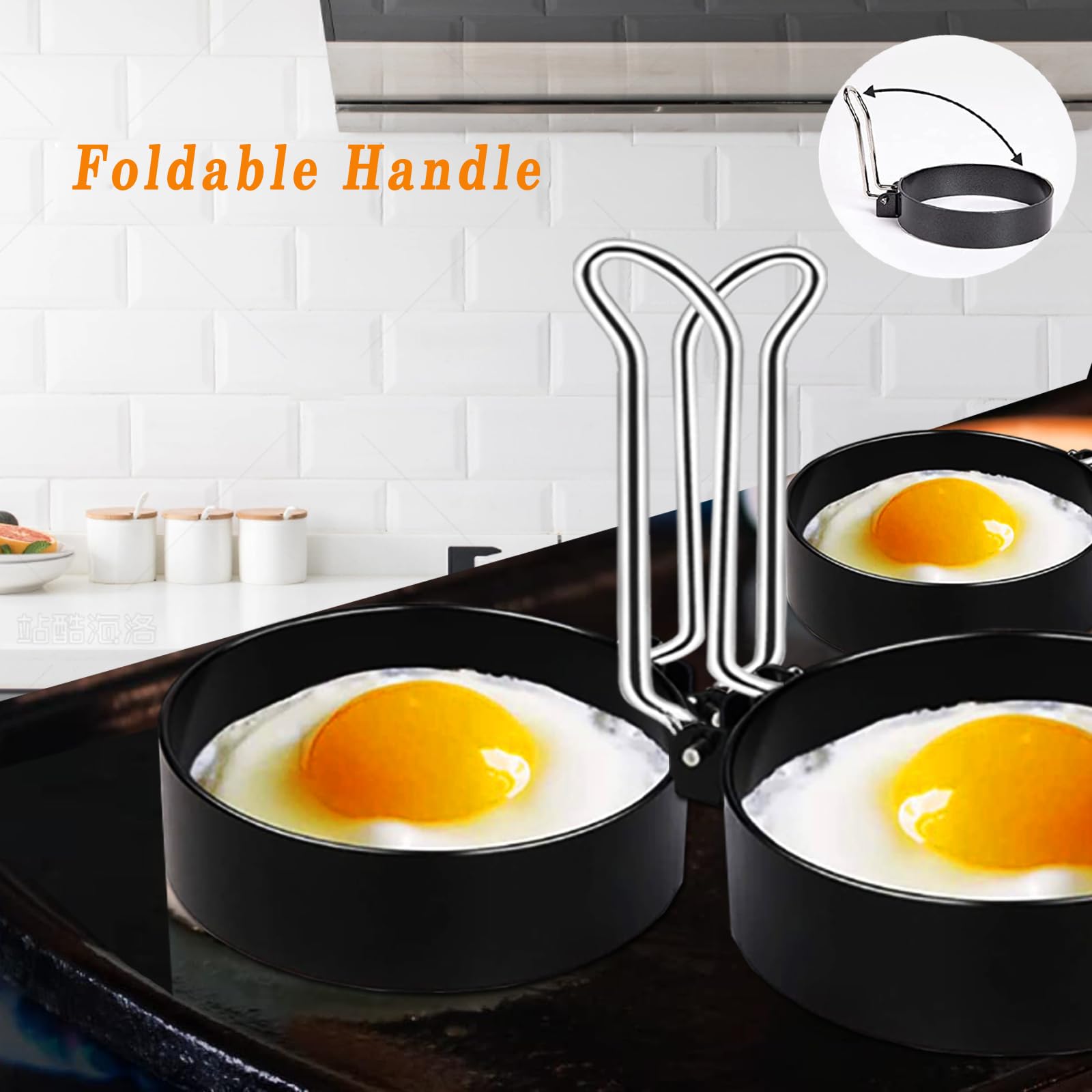 Griddle Breakfast Kit Eggssentials - 7-Piece Set With Pancake Dispenser ...