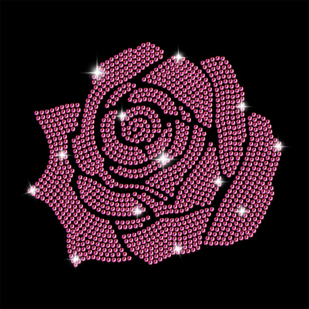 Patch thermocollant en strass brillant pour customiser un chapeau noir