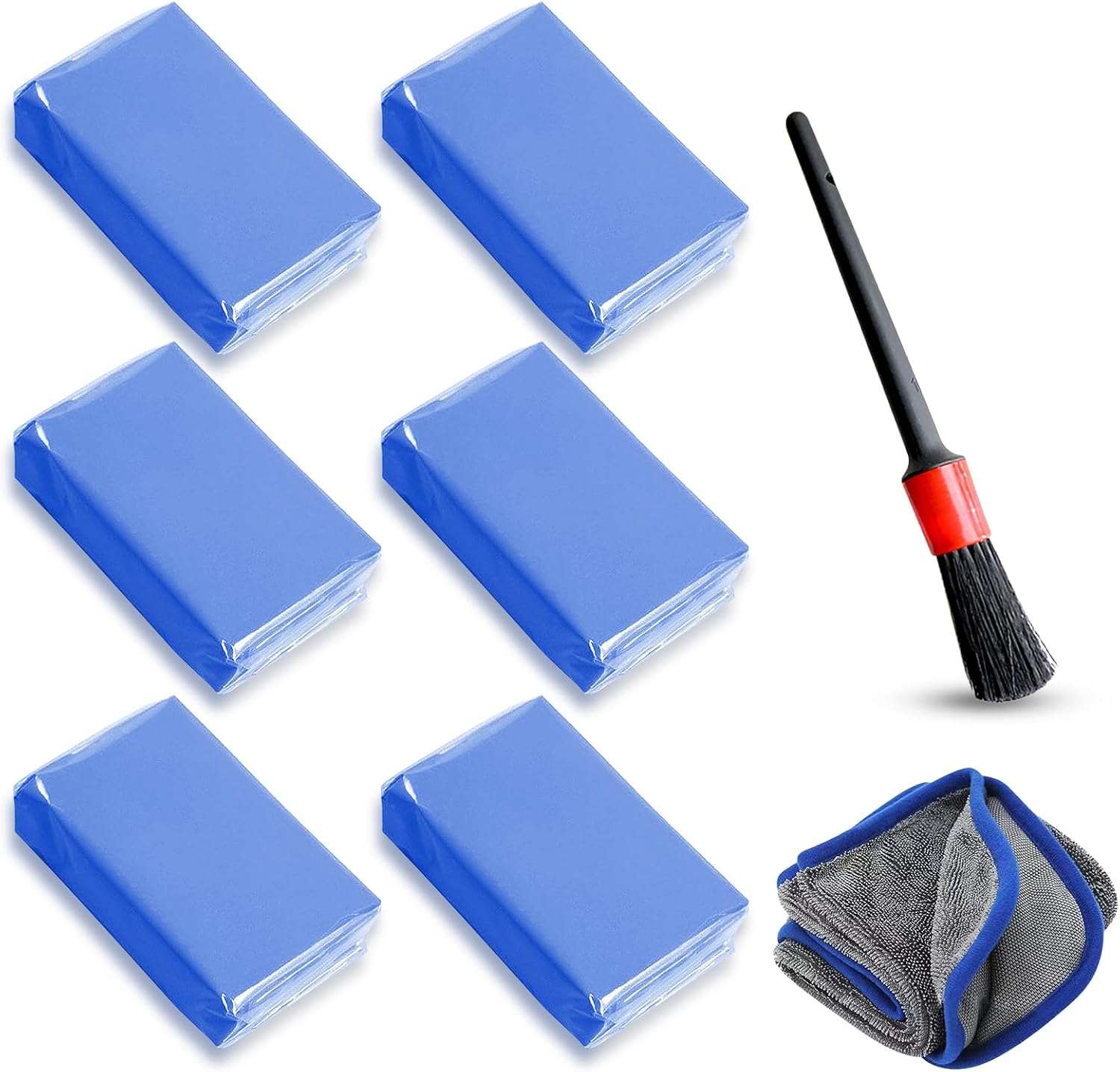 ZUOLUN Car Clay Bar Kit, 6 Pack 100g Car Clay Bar with