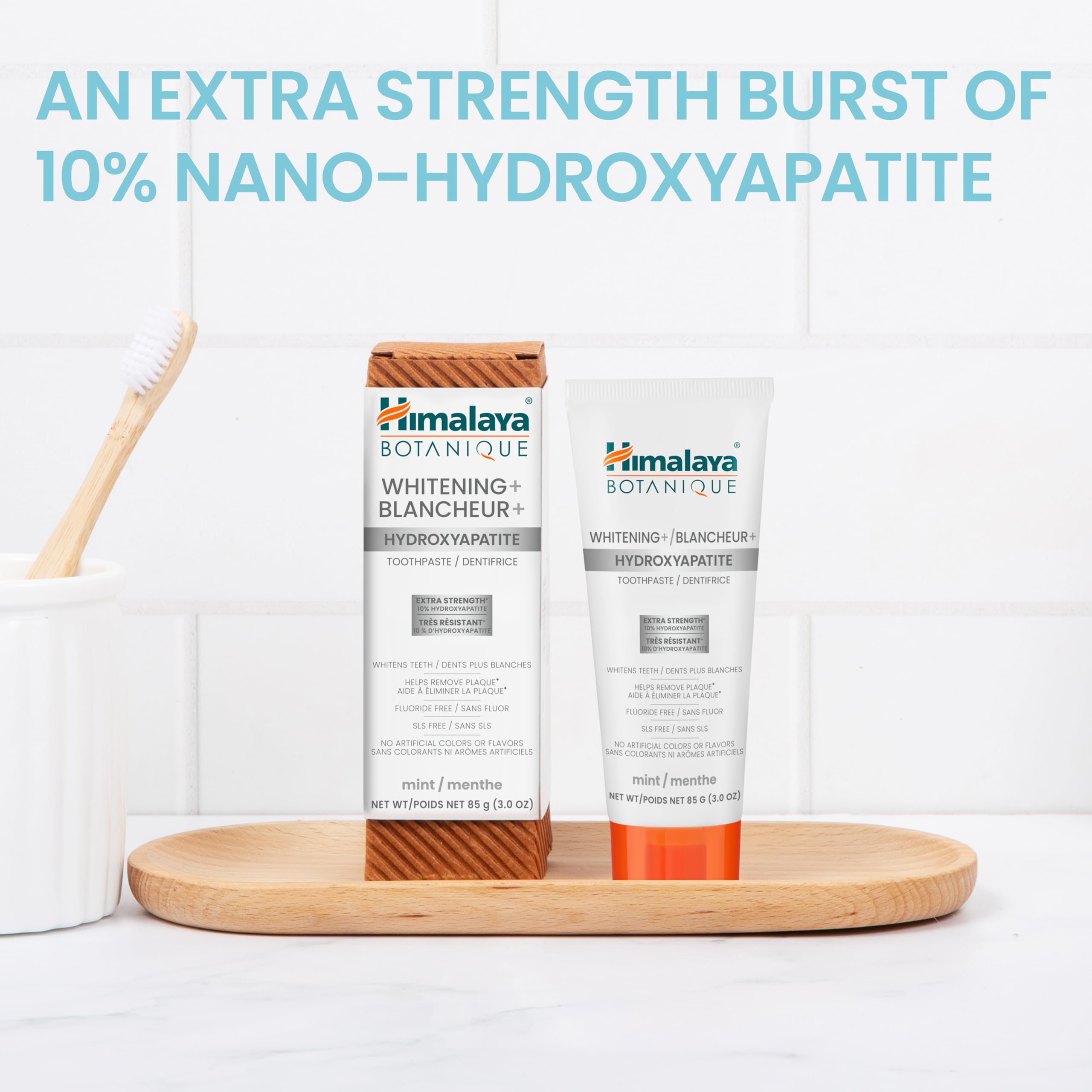 Smart Hydro Pure Cream 未使用✖️2本 Himalaya Botanique Whitening+ Hydroxyapatite (nHA) Toothpaste