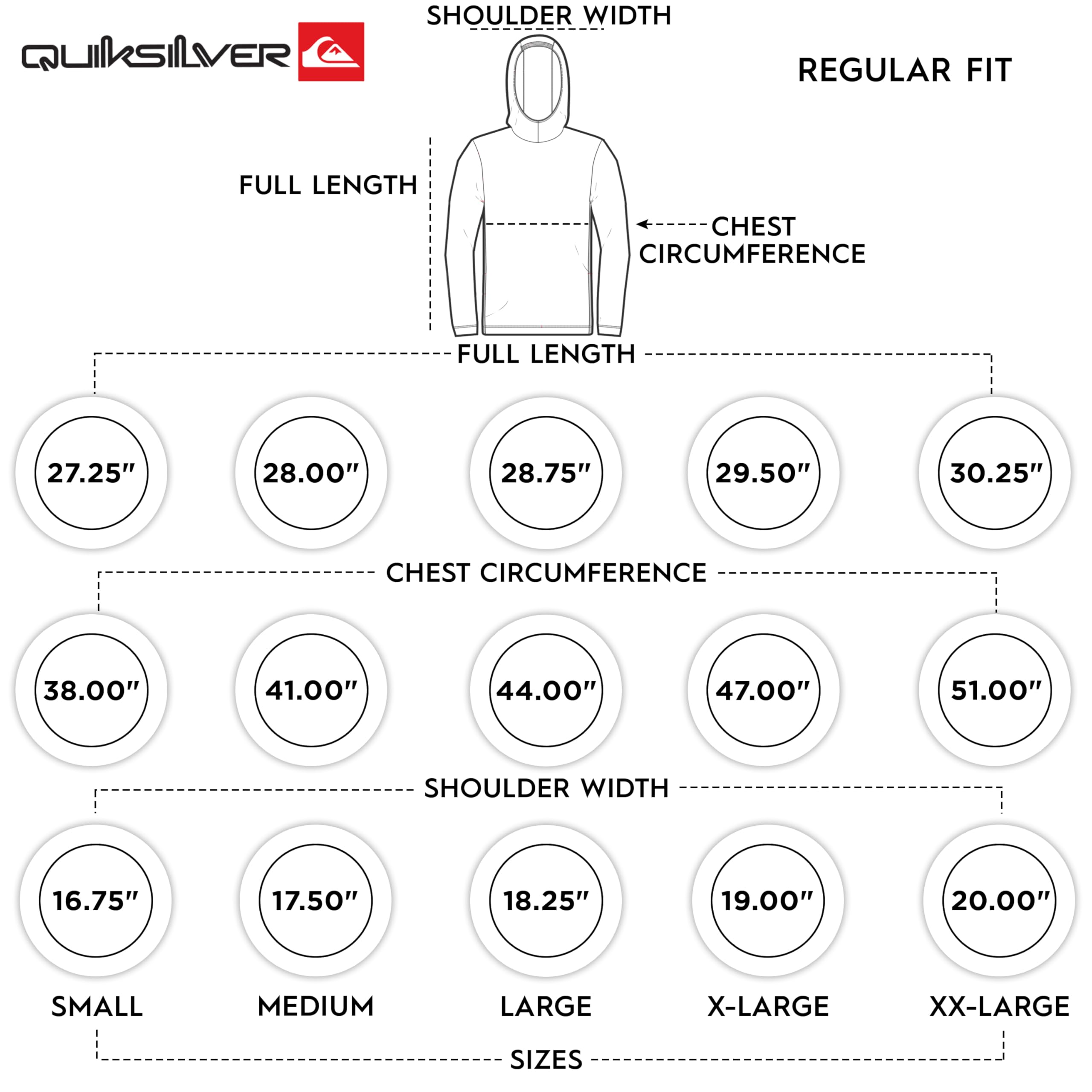Quiksilver Herren Swimwear Regular Fit UPF 50 Sun Tee Hooded Rash-Guard-Shirt (1er Pack)