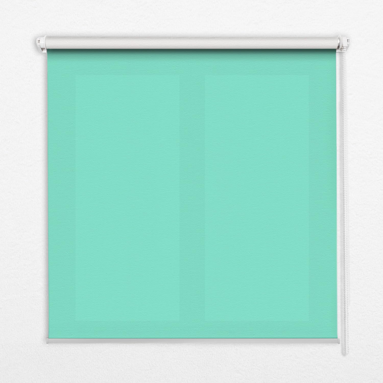 Store enrouleur occultant turquoise 60x180cm banne de fenêtre intérieur Tulup