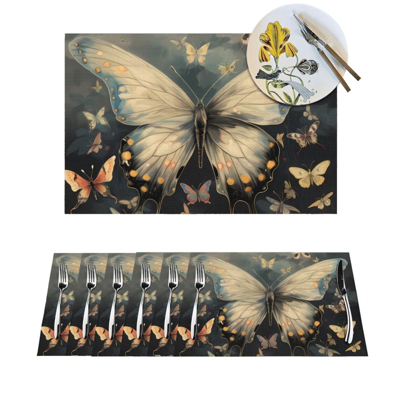Sets de table PVC antidérapants pour éviter les taches de chaleur