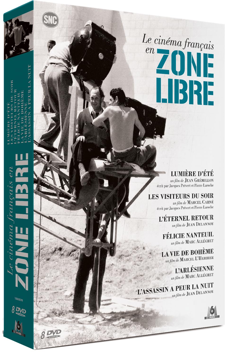 Cine Francés Zona Libre en DVD para Noches de Película y Cultura en Casa