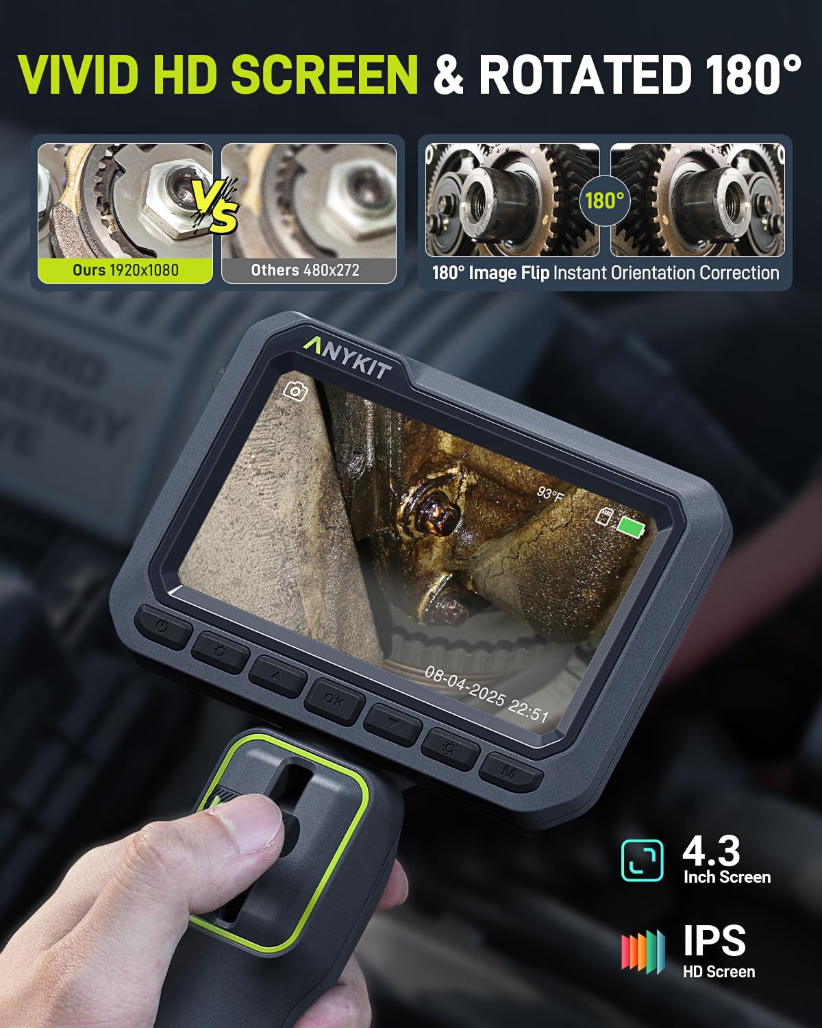 Anykit Borescope - Inspect Tight Spaces -3