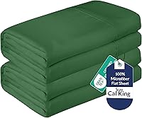 Vista 55 de Royale Linens Juego de 2 sábanas encimeras a granel – Sábanas superiores – Microfibra suave – Resistente a las arrugas y a las manchas – para hotel