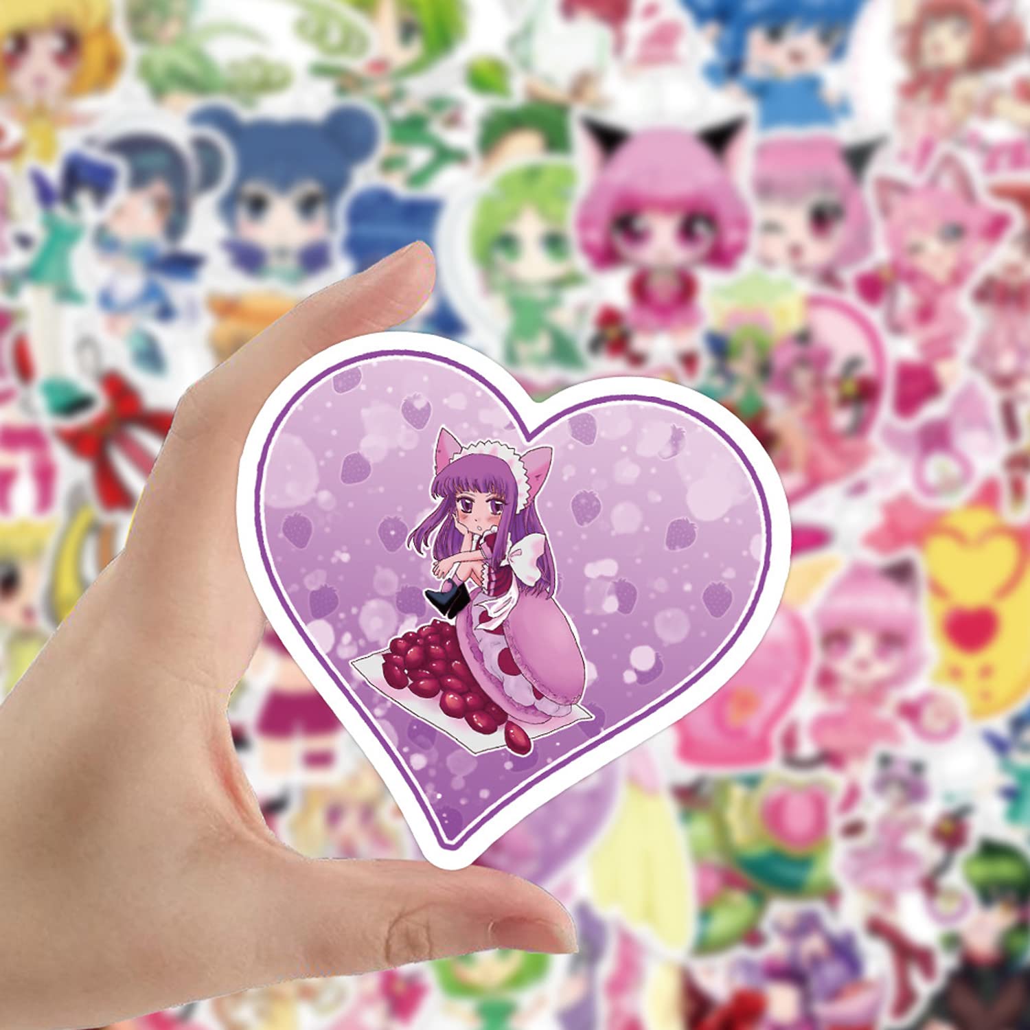 Amazon.co.jp: ステッカー50枚セット東京ミュウミュウ ステッカー 黄歩