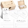 52pcs 2025 Graduation Advice and Wishes for Graduation Decorations Cards Box with 50pcs Advice Cards for College, High School, University Grad Advice and Wishes