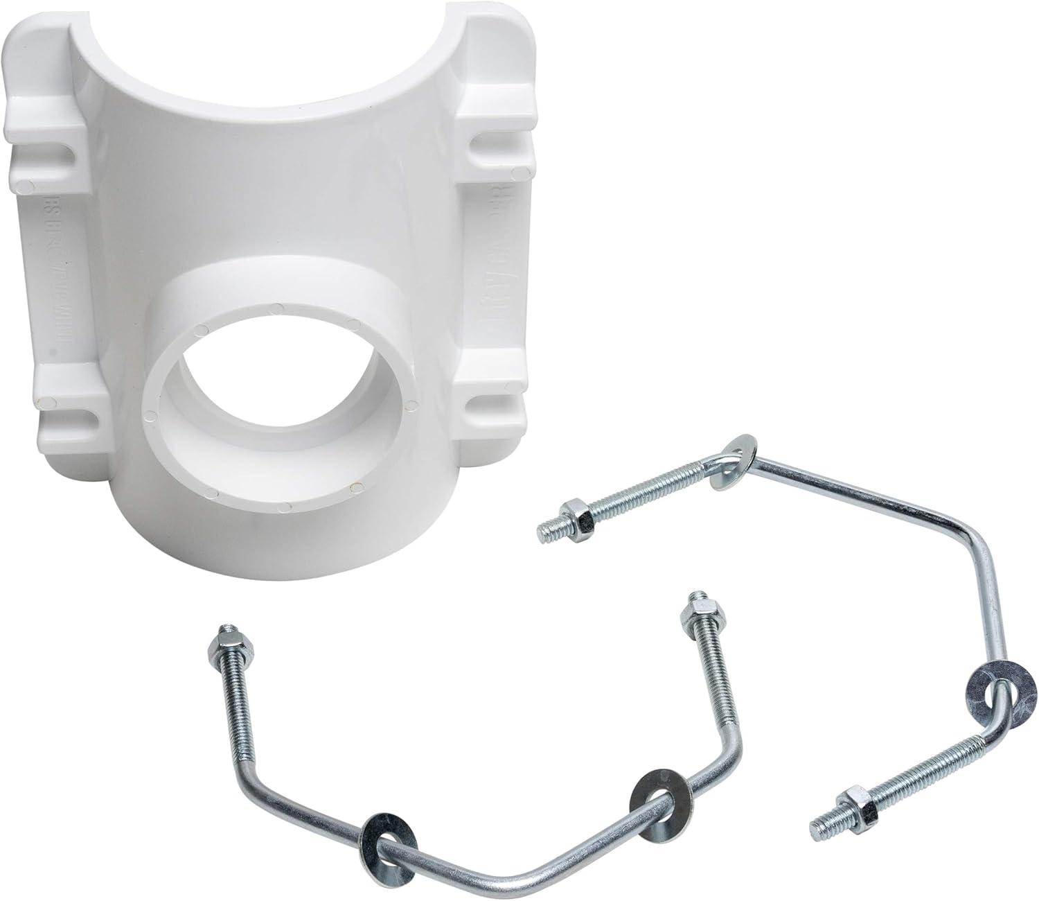 Oatey 43791 PVC Saddle Tee Kit 4Inch x 2Inch Pipe Fittings Pipes