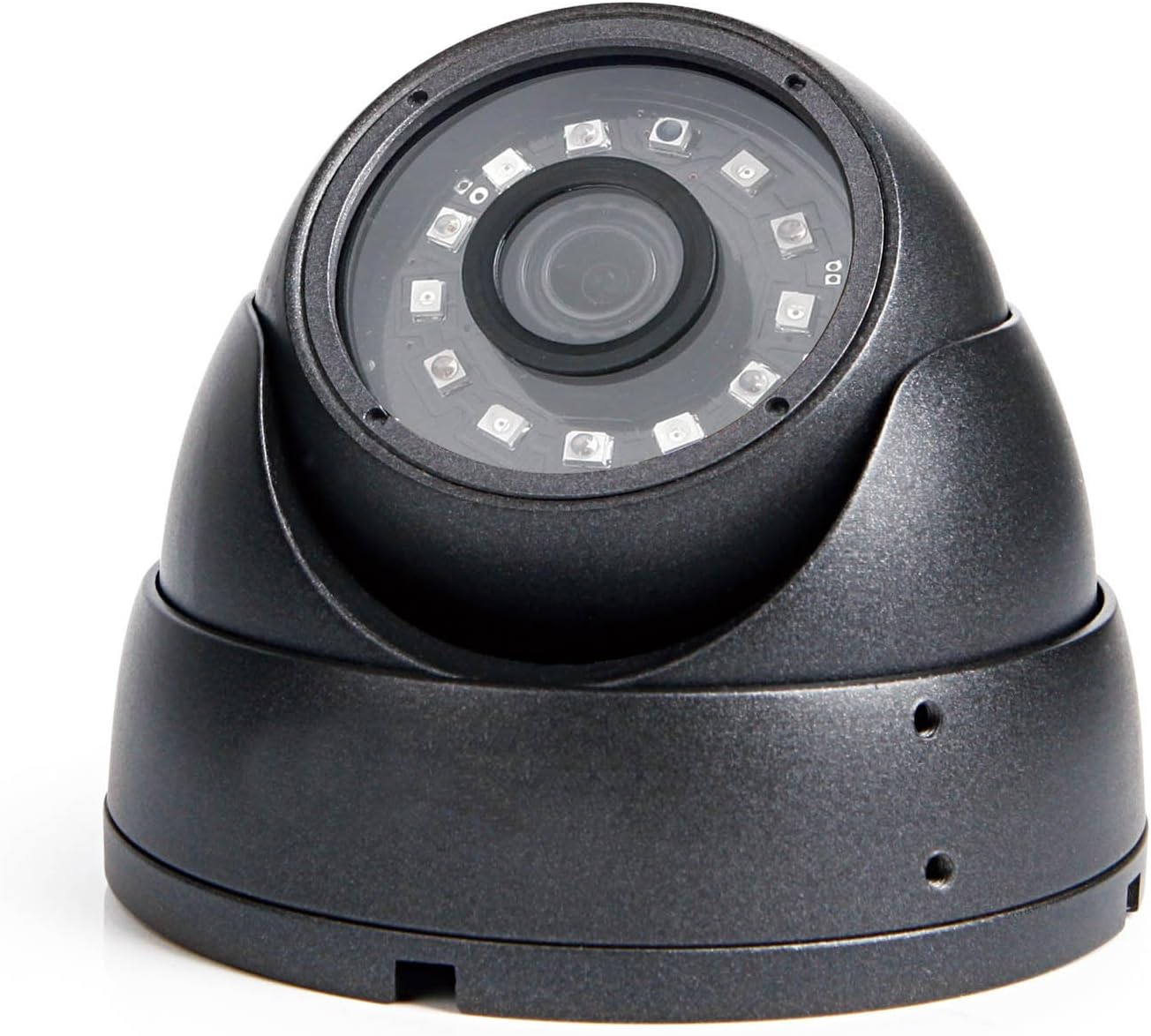 4MP Wired Security Dome Camera, 4 Megapixel CCTV Camera for AHD DVR Surveillance System with 24 IR Cut LEDs with Night Vision 60ft, Metal Vandalproof