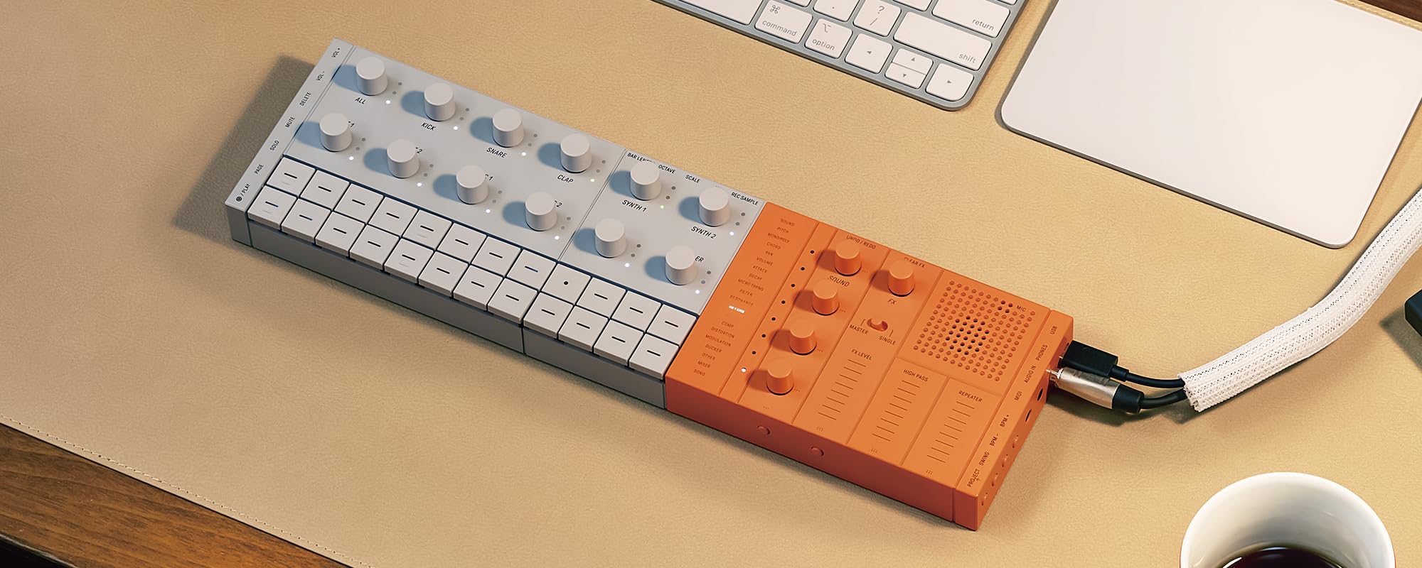 Yamaha SEQTRAK Mobile Music Ideastation, Arancione