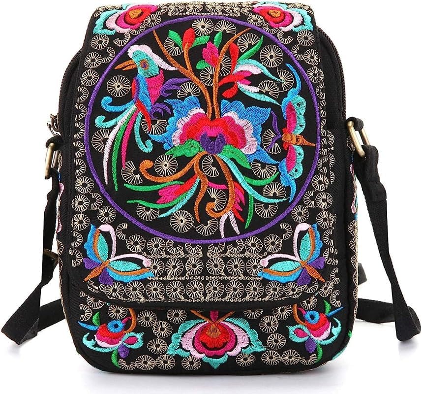 LOVVA PARIS Canvas sling bag for girls/women Traditional embroidery design Fashinable designer sling bag or crossbody bag (B0D7VSM3NT) Amazon Price History, Amazon Price Tracker