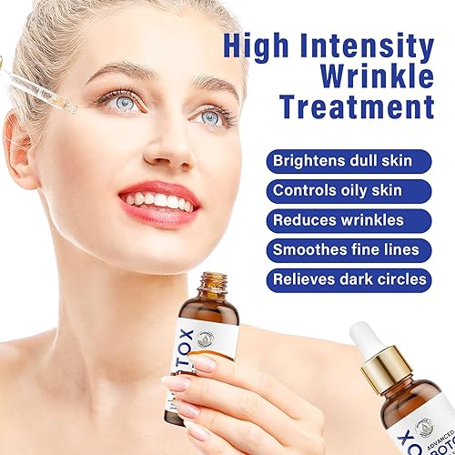 Miniatura 3 de Botox en una botella, suero facial Botox con vitamina C y E, suero facial con solución de botox, antienvejecimiento y estiramiento facial