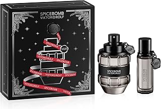 Viktor & Rolf Spicebomb Eau de Toilette 90ml Gift Set 2022 (Contains 90ml EDT & 20ml Travel Spray)