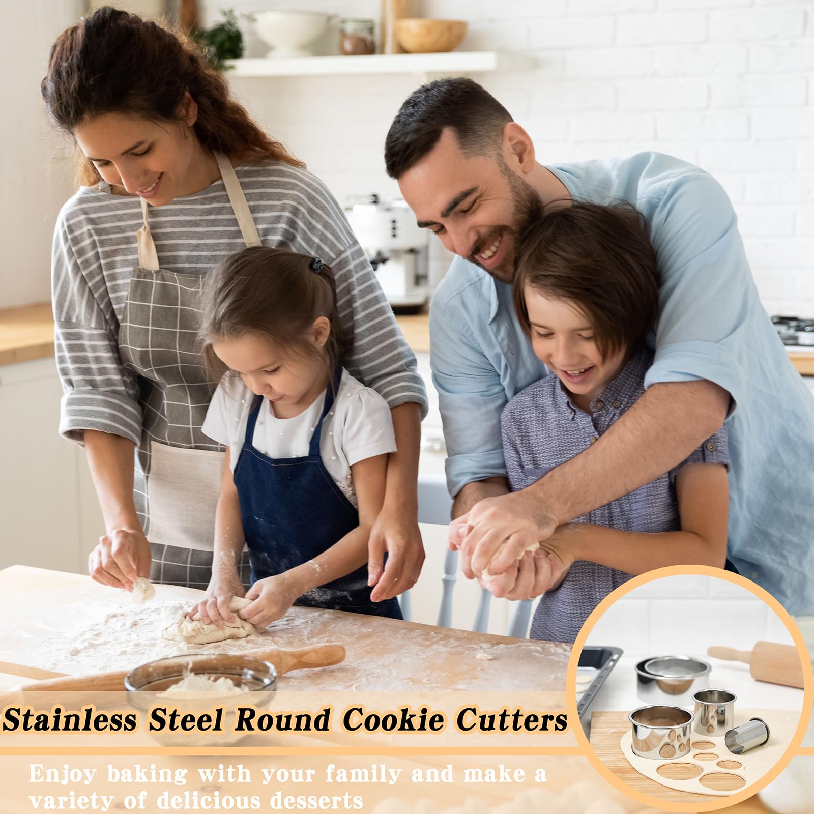 Matrice De Coupe Circulaire En Acier Inoxydable - Moule à Biscuits Pour
