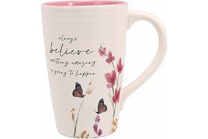 Pavilion Summer Spring Coffee Mug with Floral Pattern