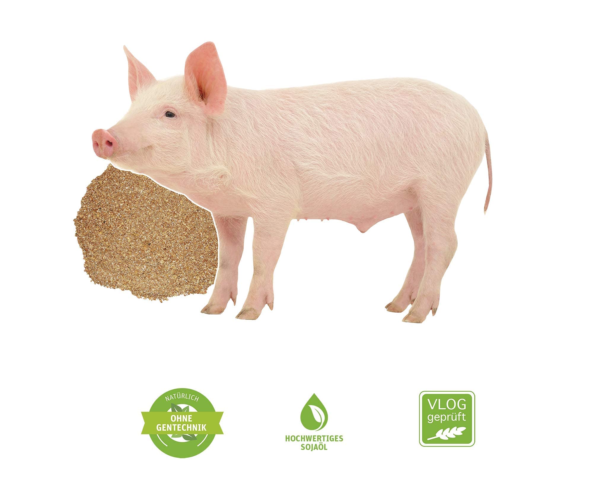 Schweinemastfutter II - für Mastschweine ab einem Gewicht von etwa 50 kg - mehlförmig, 25 kg