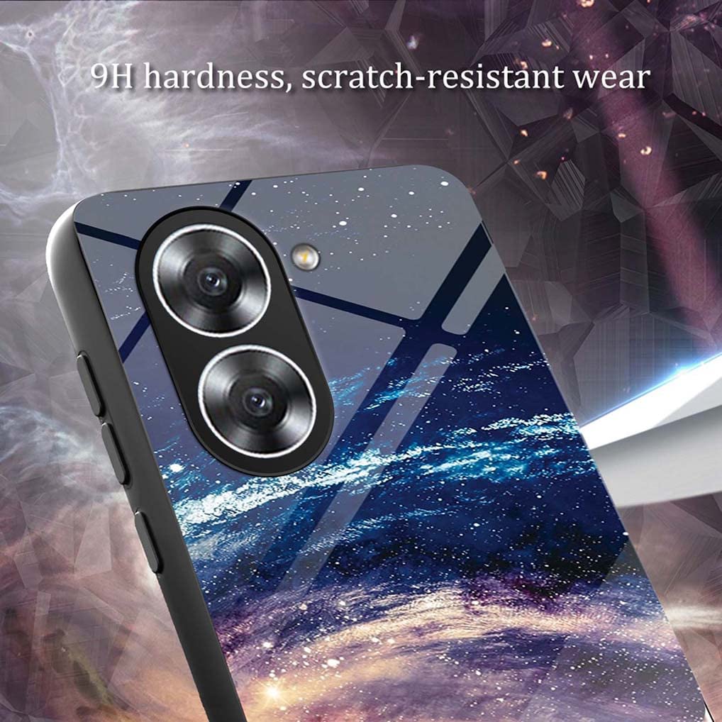 GEJEFA Cover per Realme 10 4G + Vetro Temperato, Custodia Sottile Silicone TPU Bumper Case Antiurto Antigraffi Case per Realme 10 4G, Trasparente