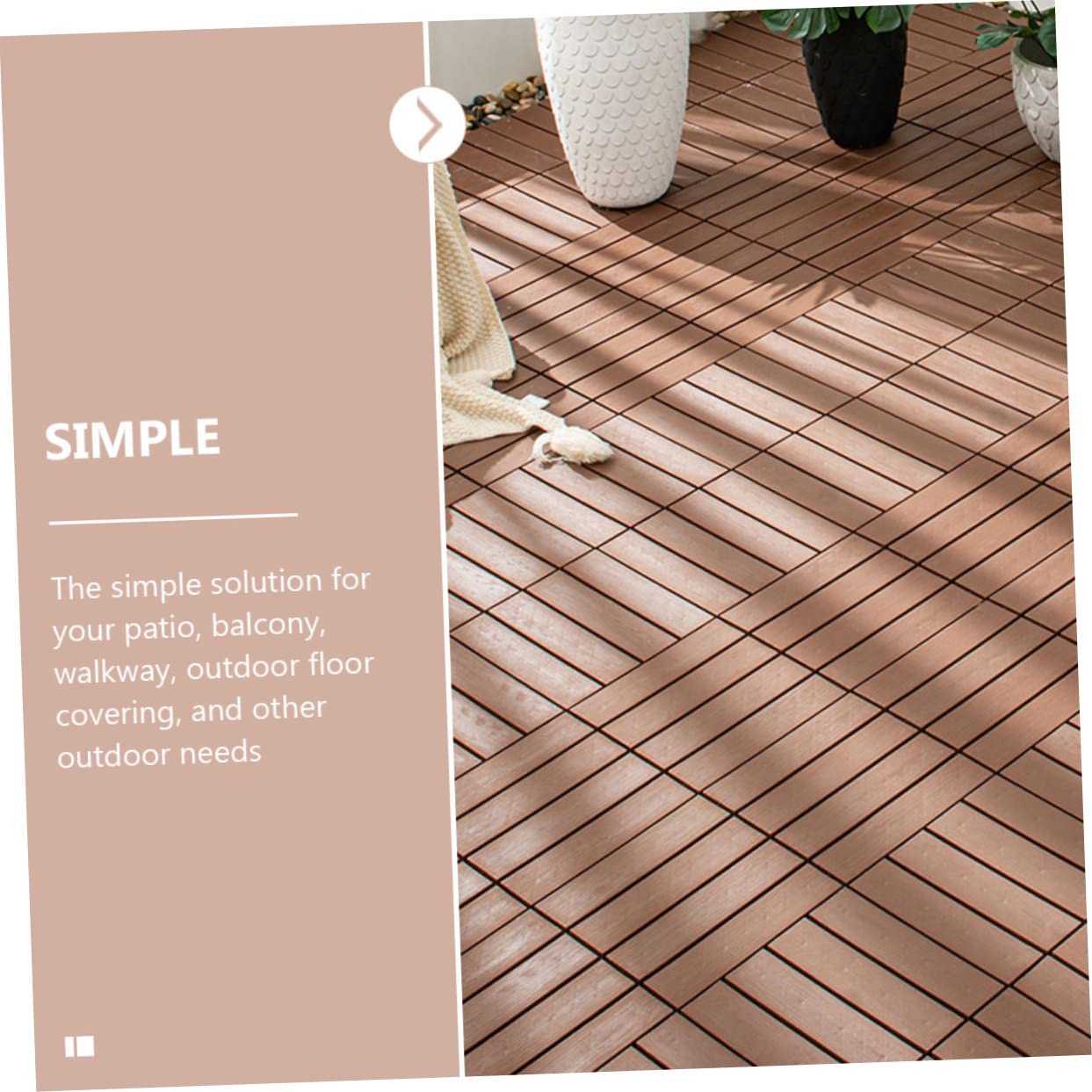 4pcs Assembled Floor Entrance Patio Strip Puzzle Carpet Tiles Artificial Rug Mats Wicker Ground Tile Leveling System Kit Door Threshold Bar Interlocking Outdoor Plastic